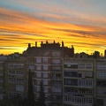 Sonnenaufgang über Barcelona